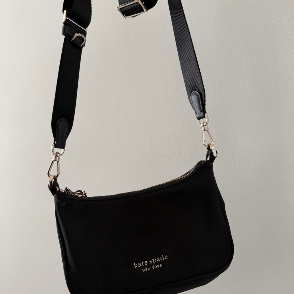 Kate Spade Elegant Black Crossbody Bag